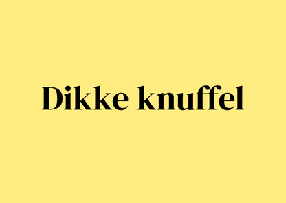Wenskaart Dikke knuffel
