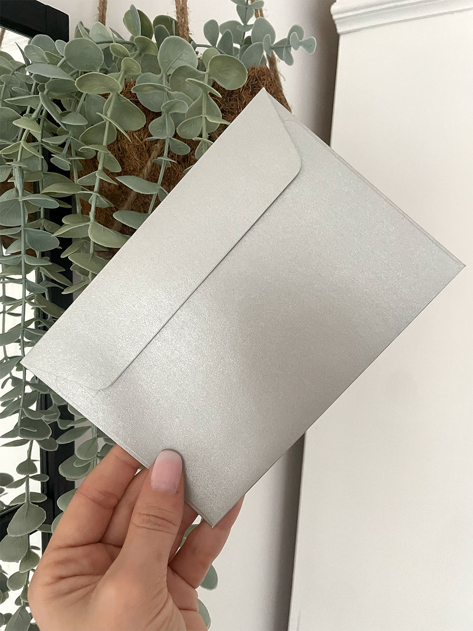 Zilveren enveloppen